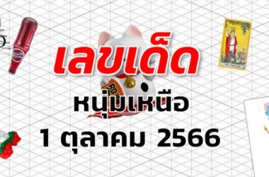 หวยหนุ่มเหนือ เลขเด็ด งวด 1 ตุลาคม 2566